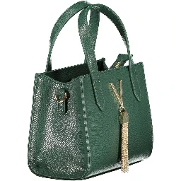 Verde Poliuretano Women Handbag