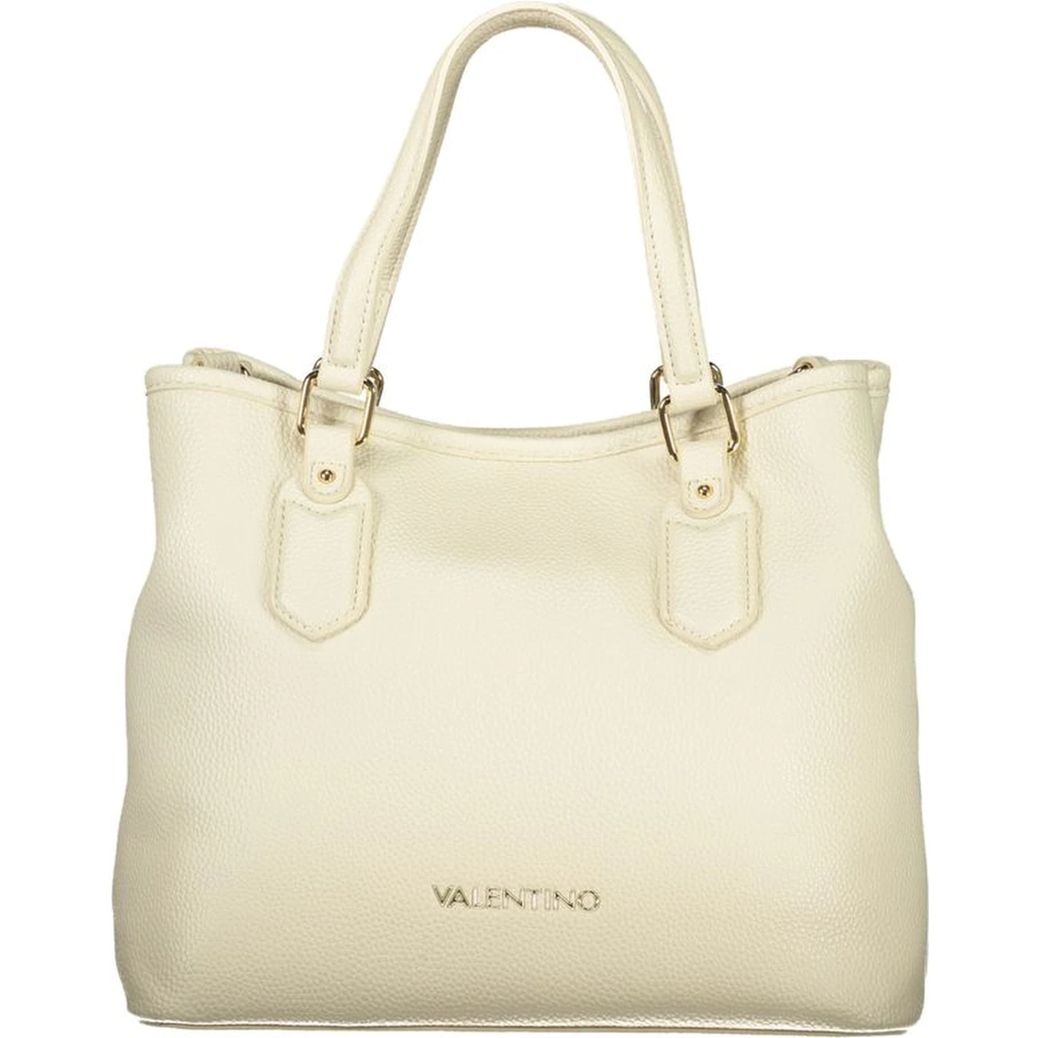 Beige Polyethylene Handbag