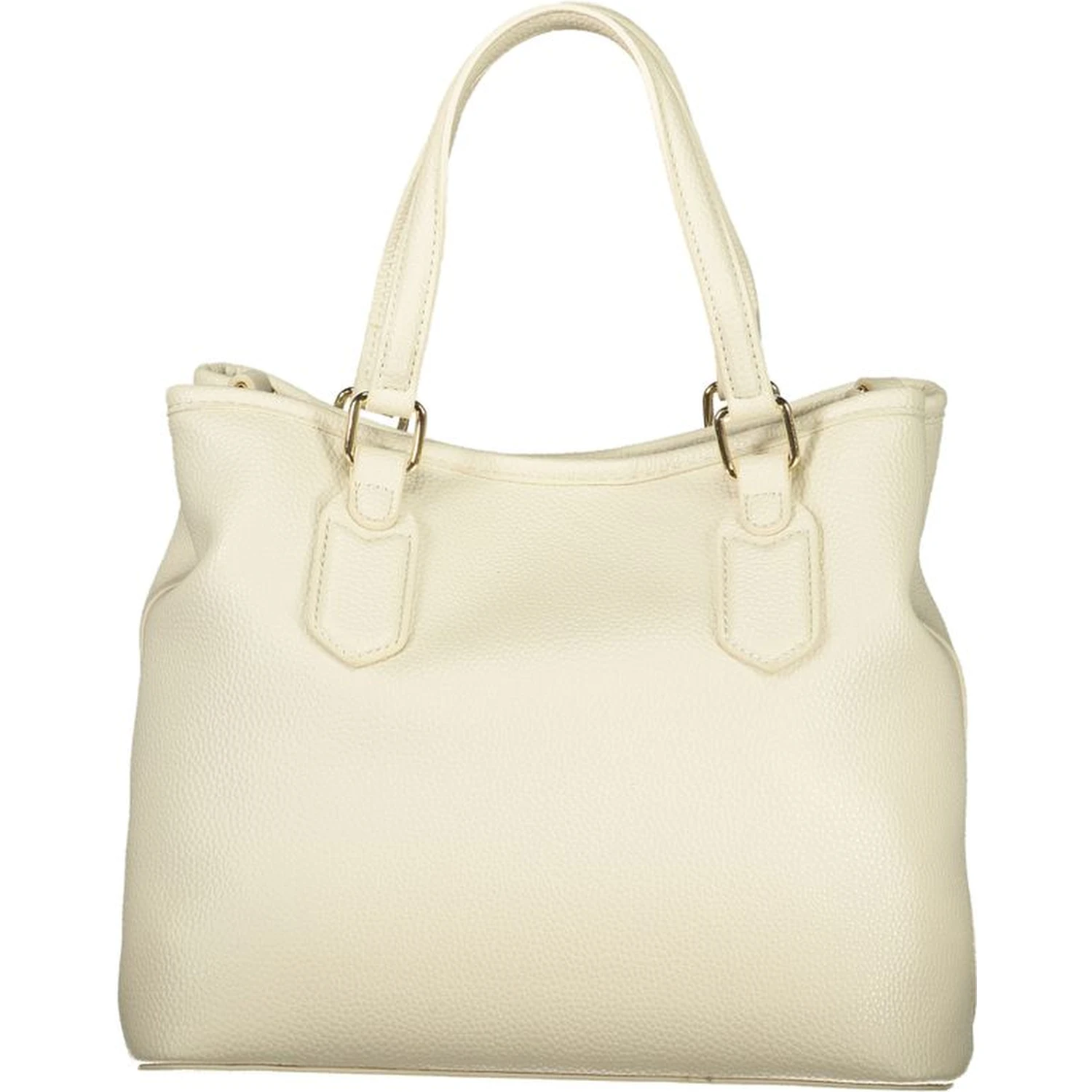 Beige Polyethylene Handbag