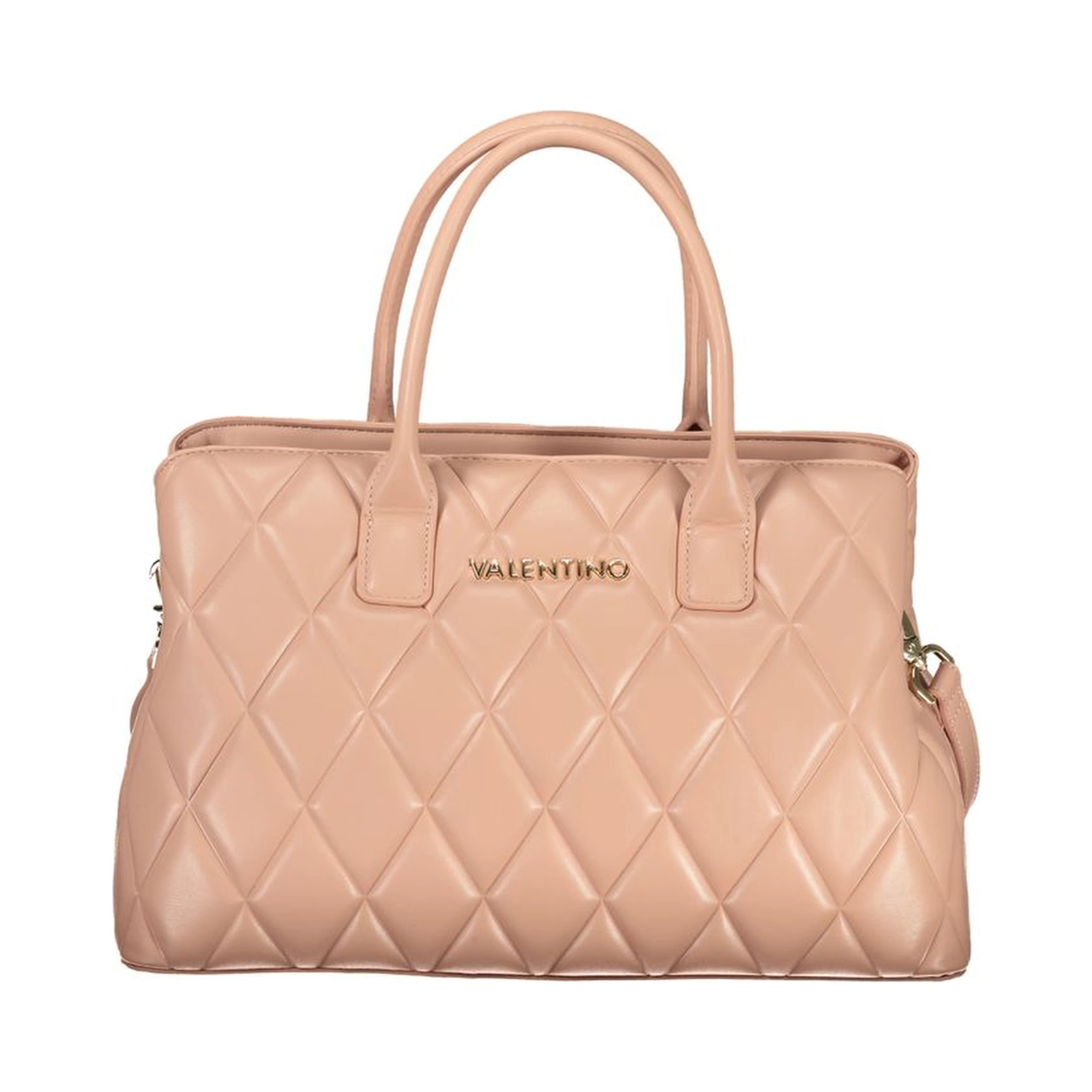 Pink Polyethylene Handbag