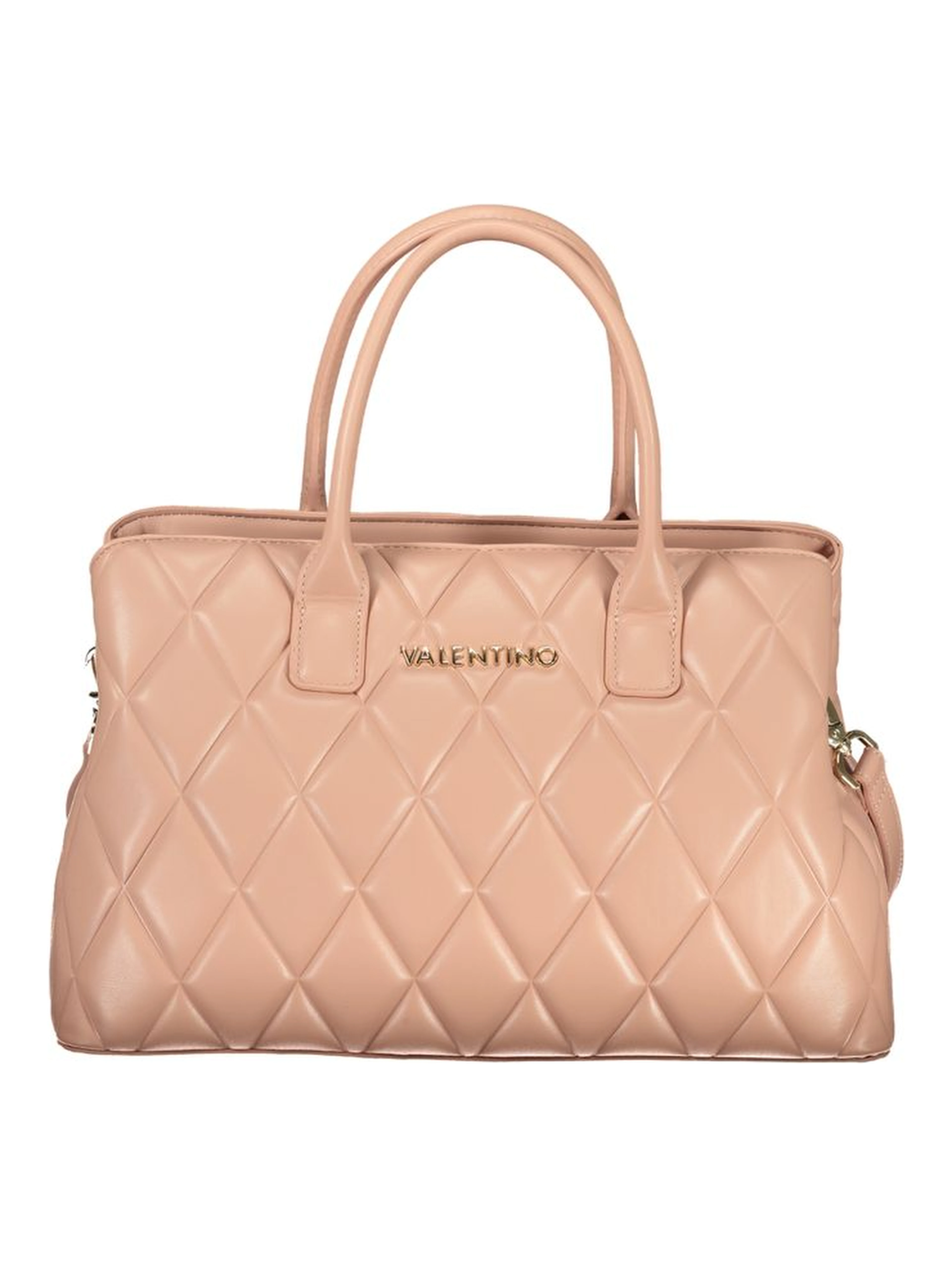 Pink Polyethylene Handbag