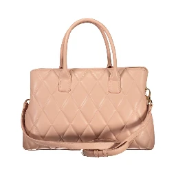 Pink Polyethylene Handbag