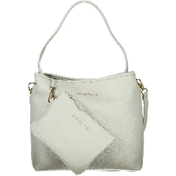 Gray Polyethylene Handbag