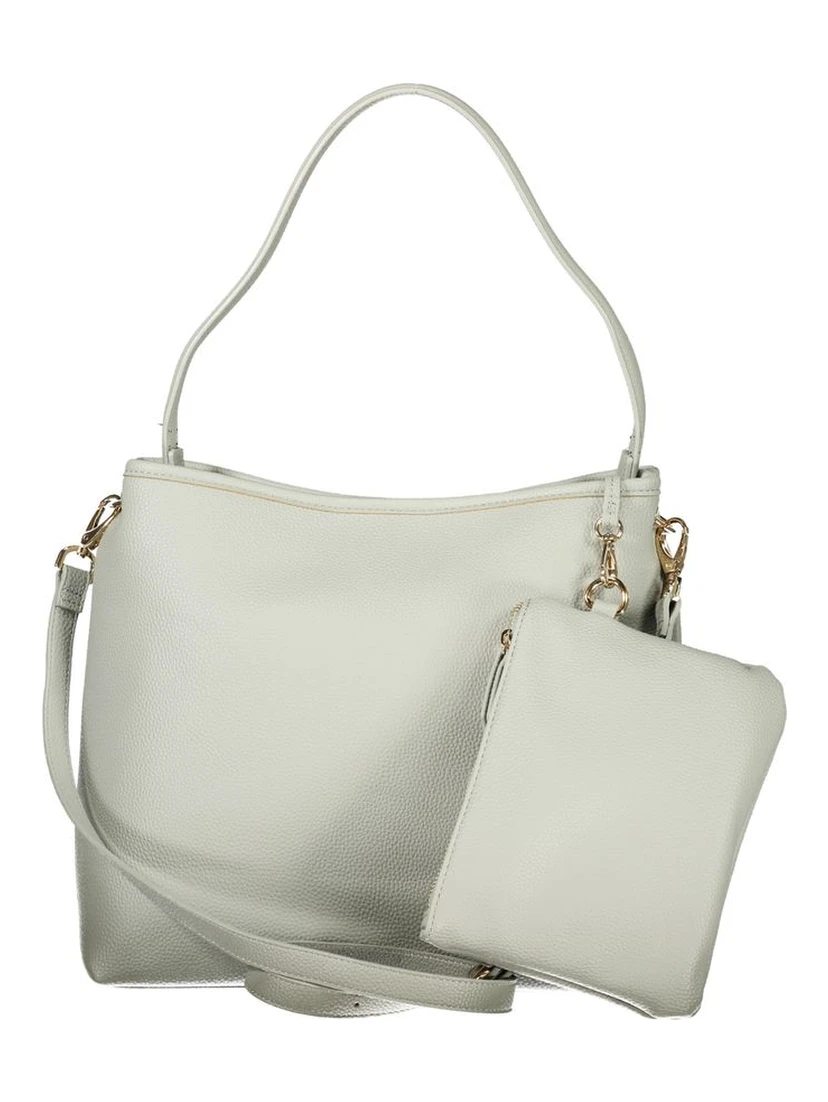 Gray Polyethylene Handbag