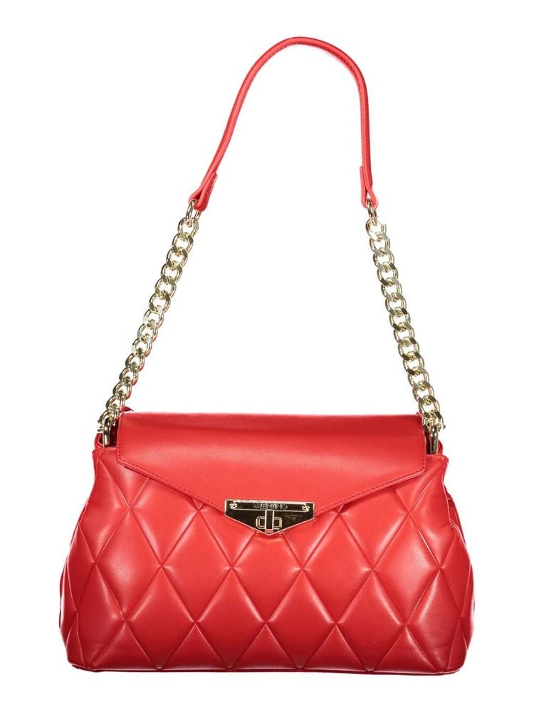 Red Polyethylene Handbag