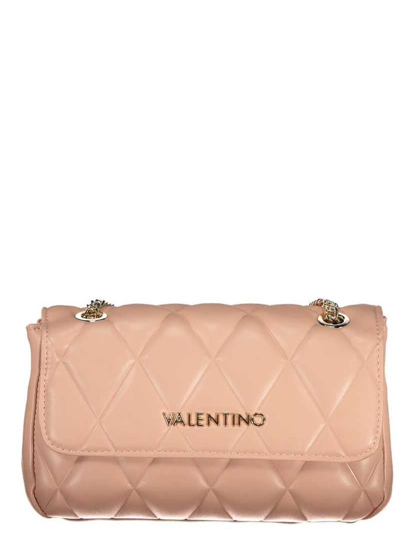 Pink Polyethylene Handbag