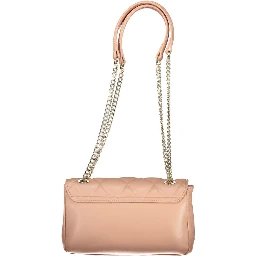 Pink Polyethylene Handbag