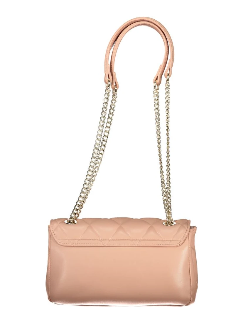 Pink Polyethylene Handbag