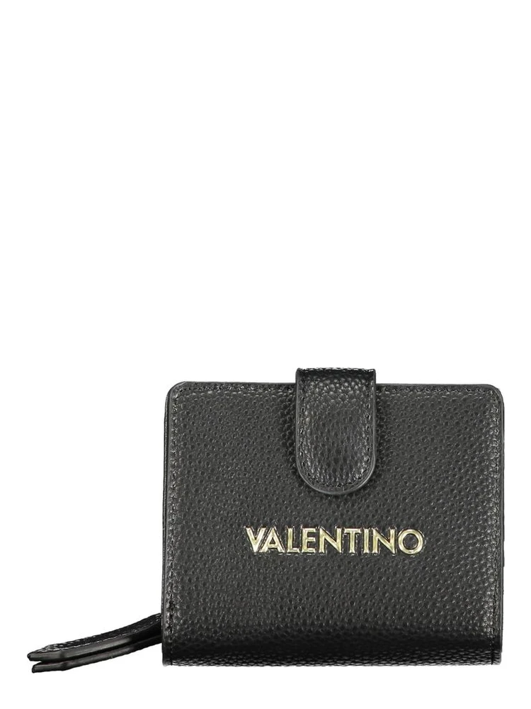 Black Polyurethane Women Wallet