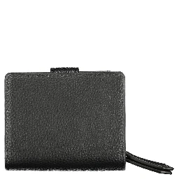 Black Polyurethane Women Wallet