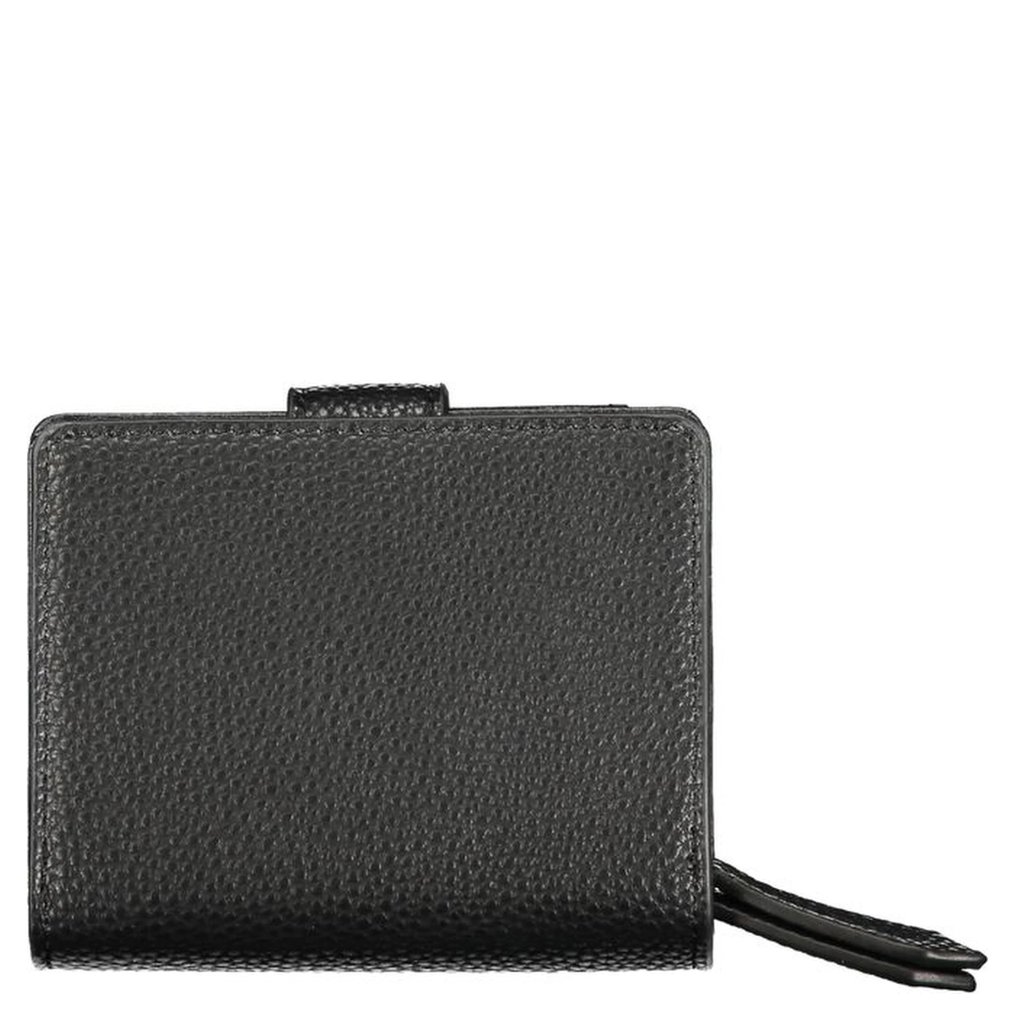 Black Polyurethane Women Wallet