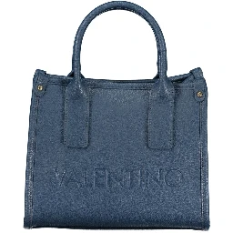 Blue Polyethylene Handbag