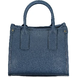 Blue Polyethylene Handbag