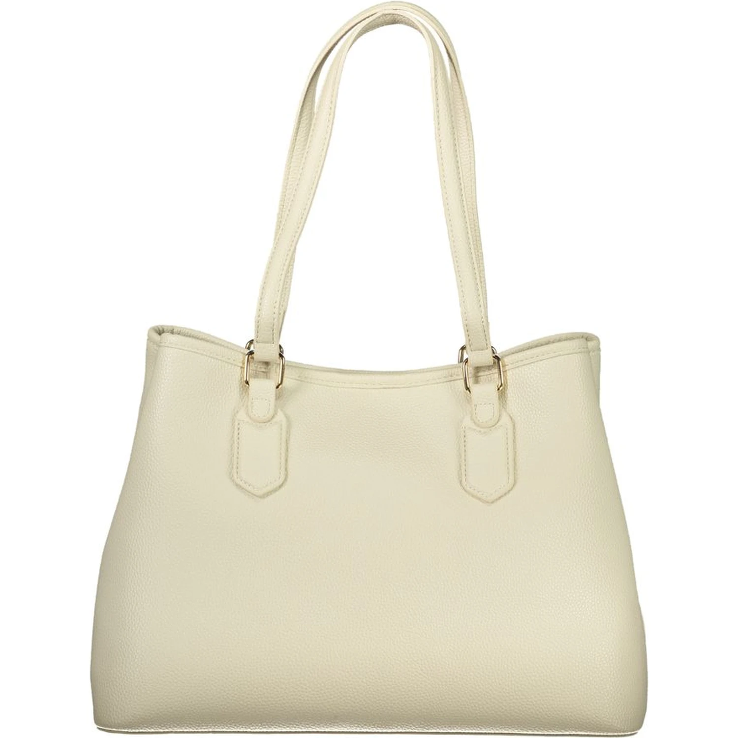 Beige Polyethylene Handbag