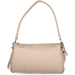 Pink Polyethylene Handbag