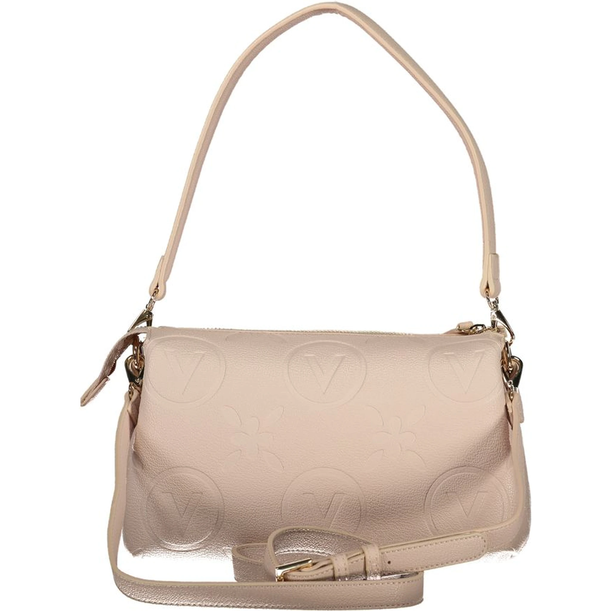 Pink Polyethylene Handbag