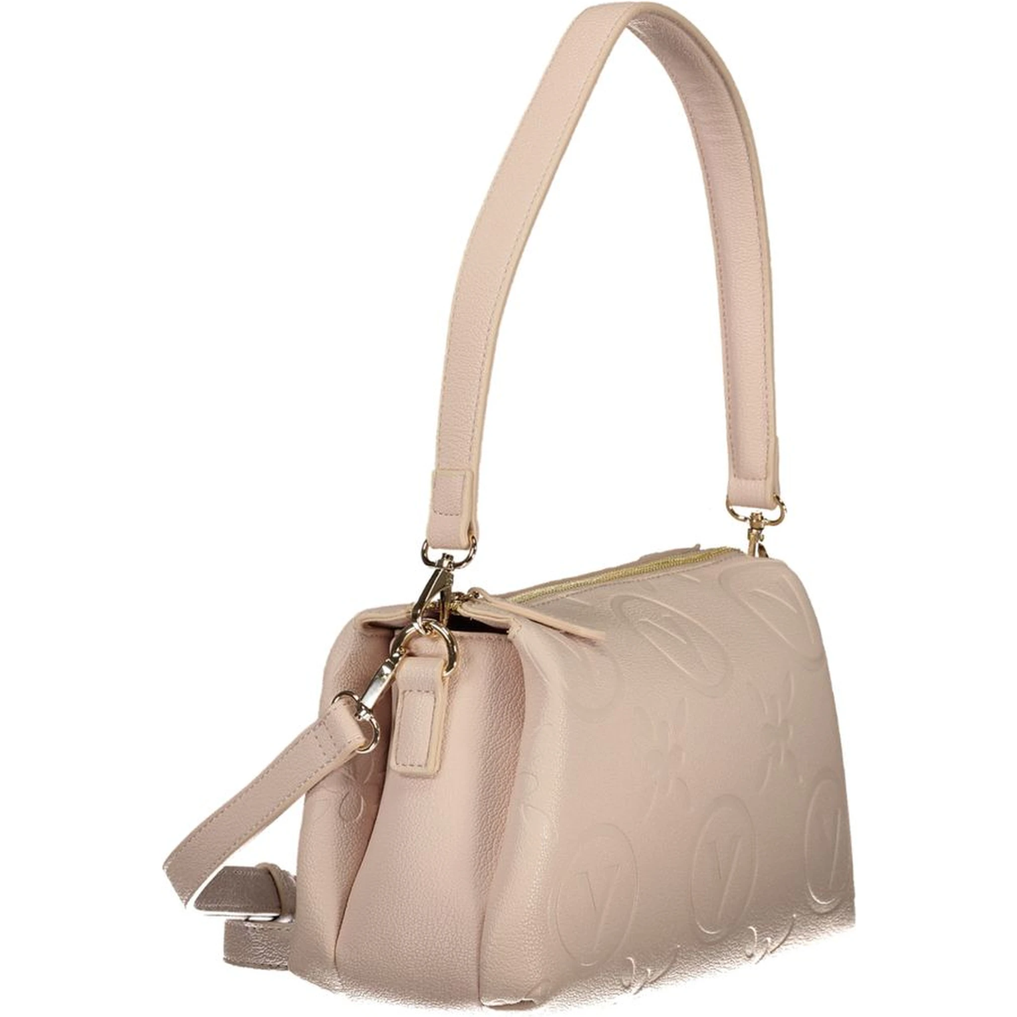 Pink Polyethylene Handbag