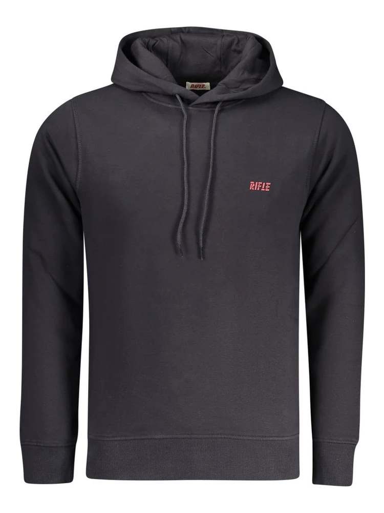 Blue Cotton Men's Hoodie