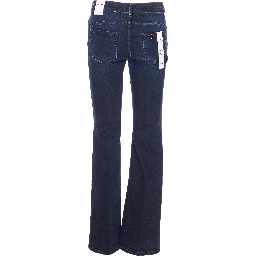 High-rise Flared Jeans In Blue