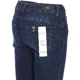 High-rise Flared Jeans In Blue