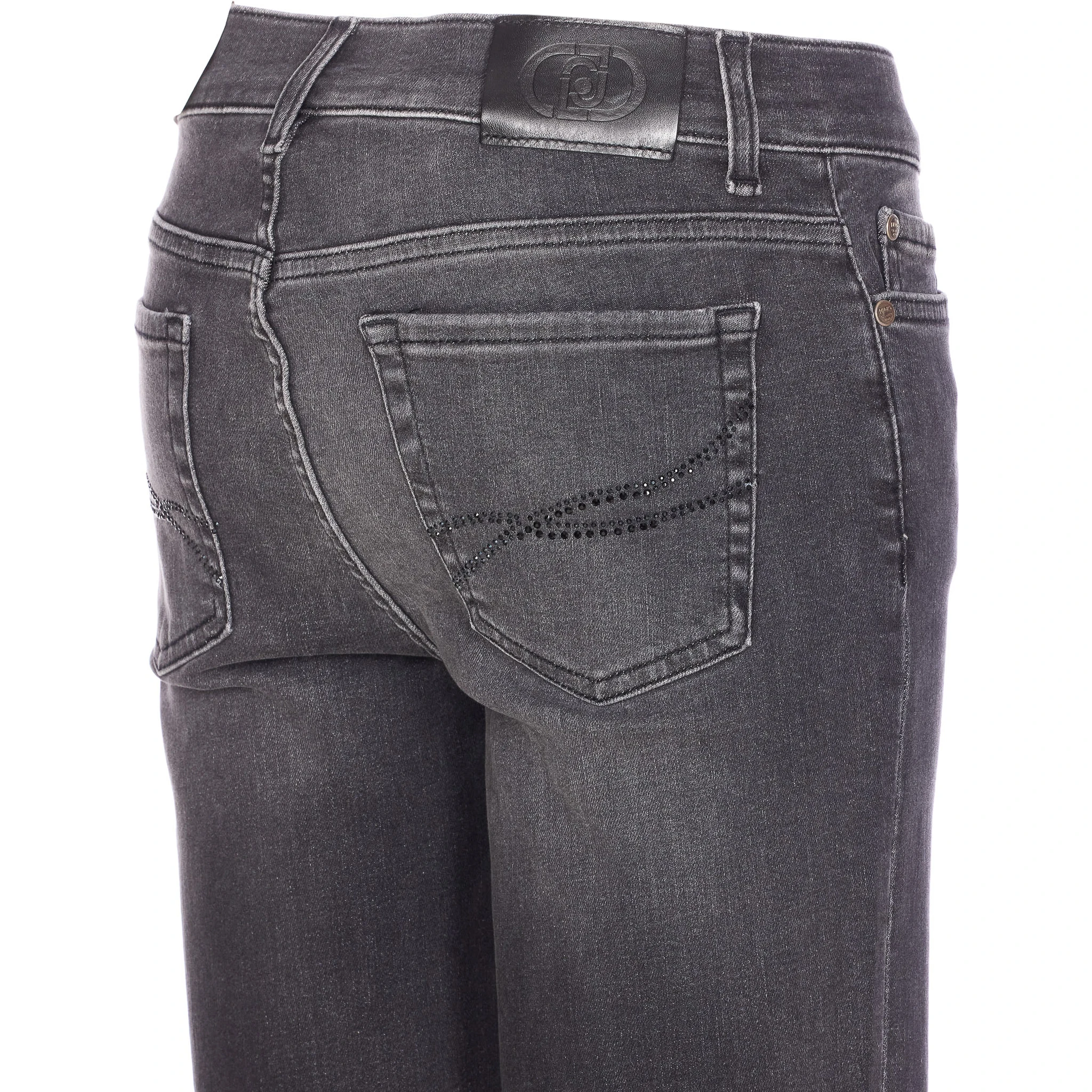 جينز ليو جو الرمادي