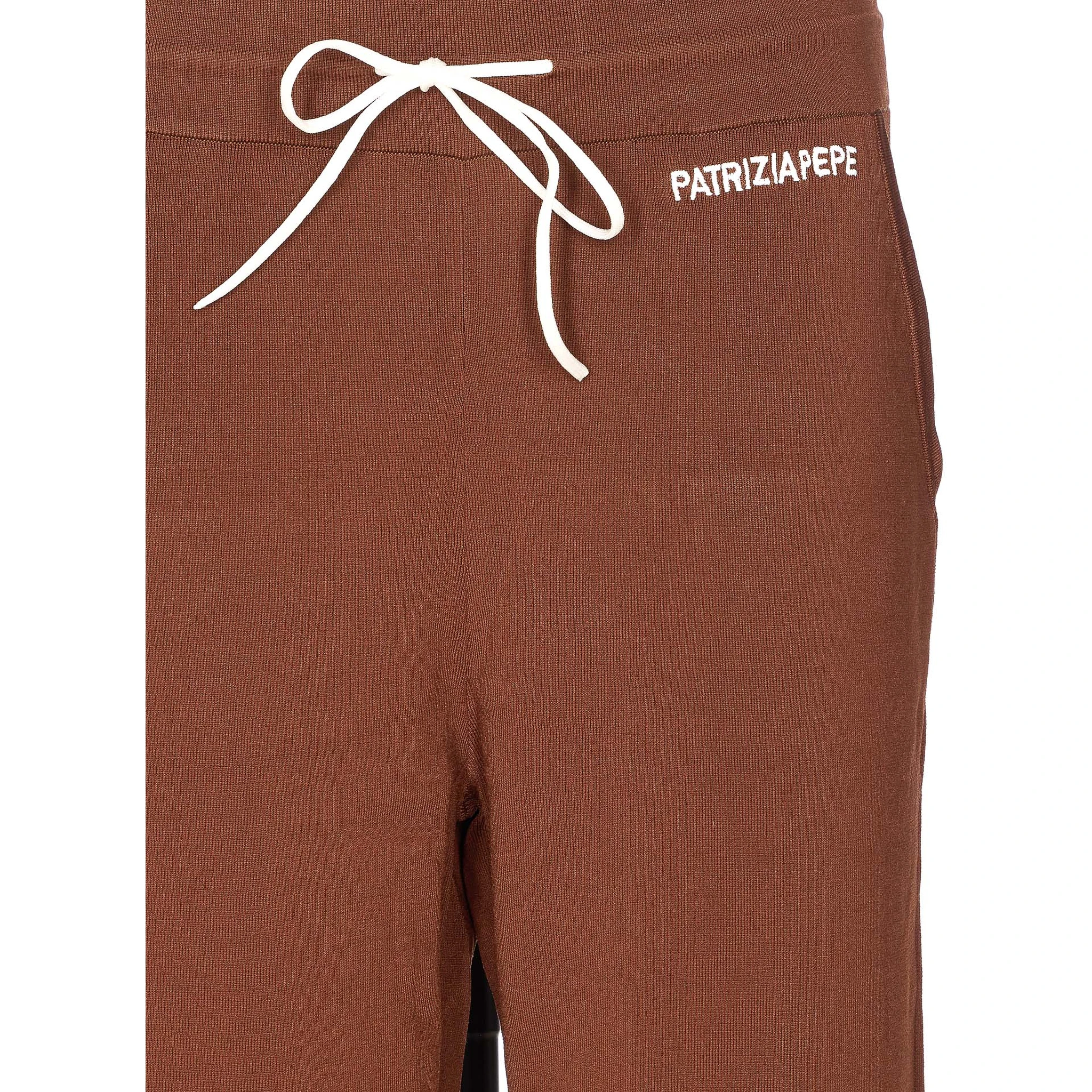 drawstring-waist track pants
