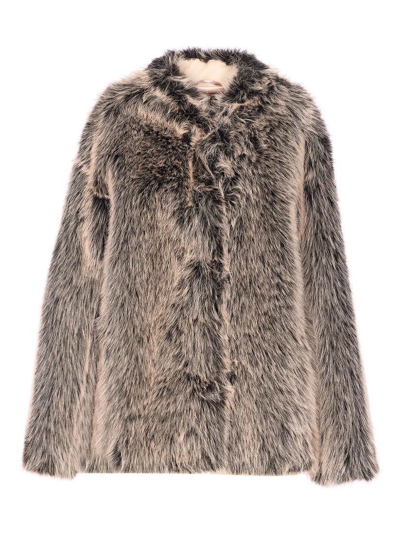 faux-fur jacket
