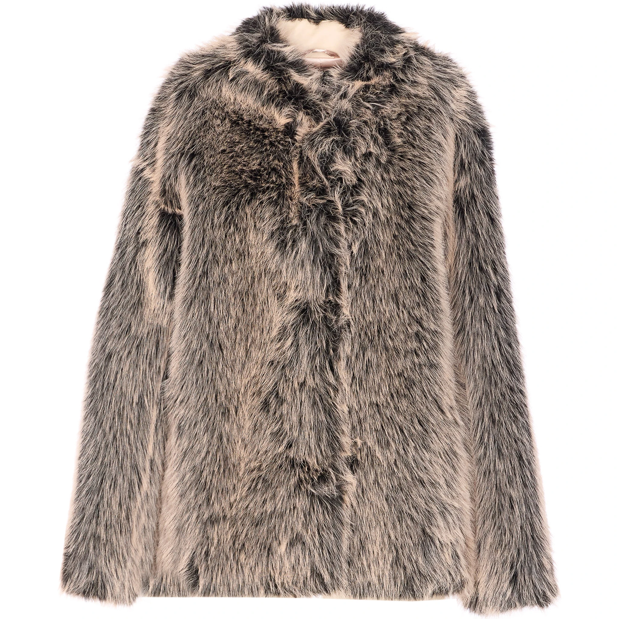 سترة من الفرو الصناعي