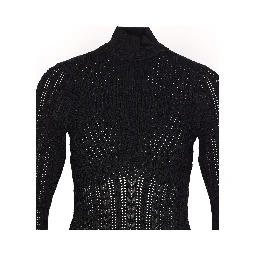 punched braided ribbon dress