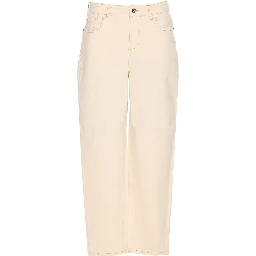 جينز ليو جو أبيض