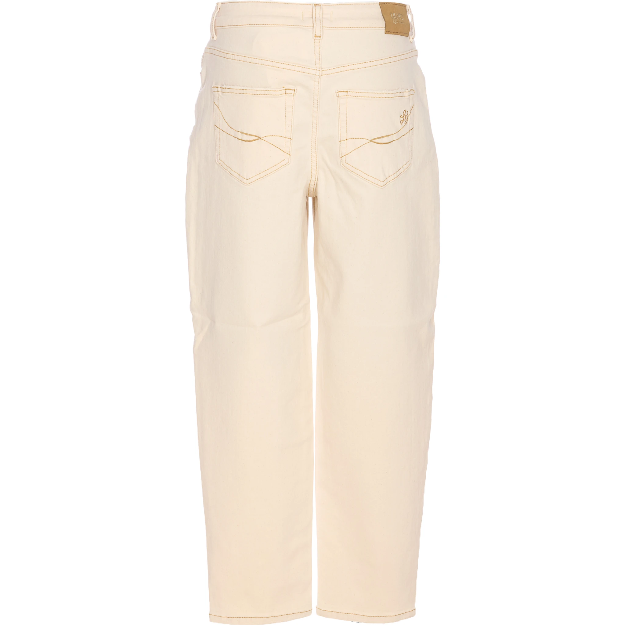 جينز ليو جو أبيض