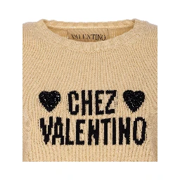 Valentino Garavani Sweaters Beige