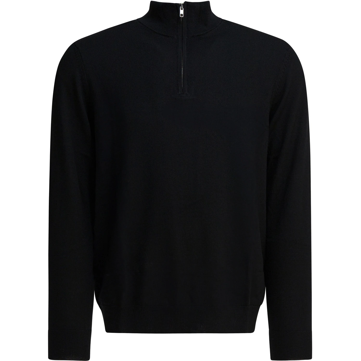 "Sergio" merino wool polo sweater