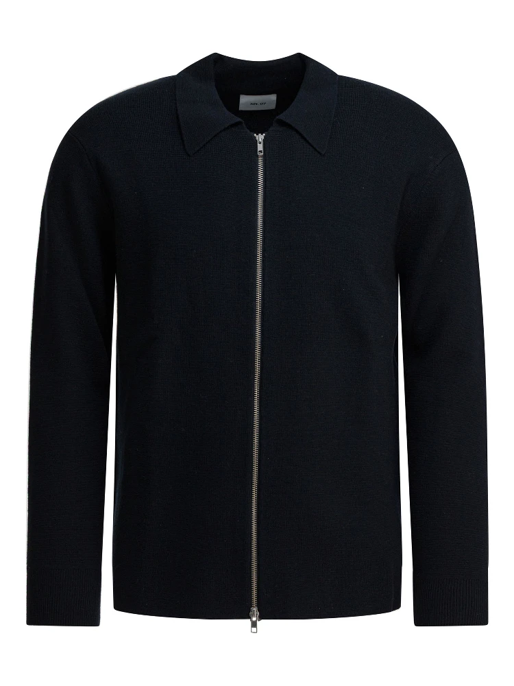 "Harald" wool zipper sweater