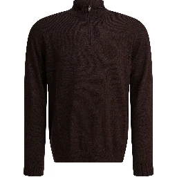 "Gustav" half-zip sweater