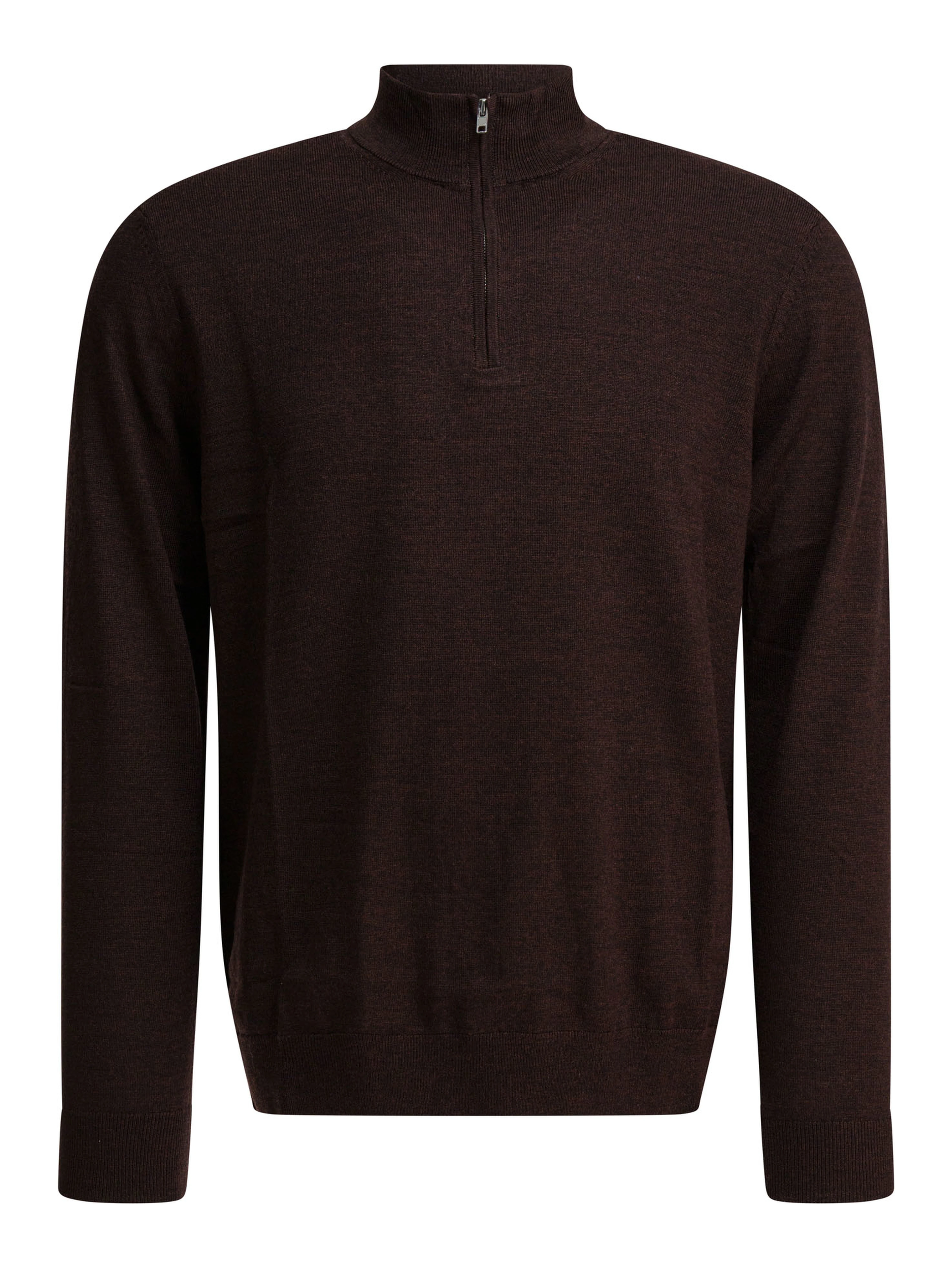 "Gustav" half-zip sweater