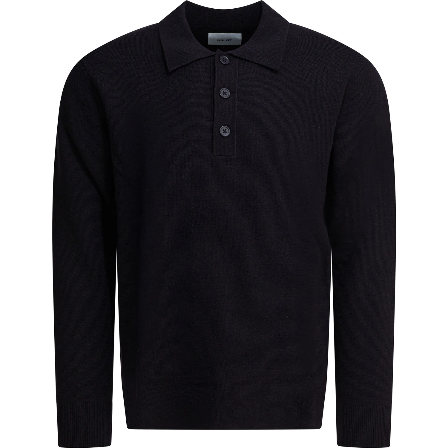 "Harald" wool polo sweater