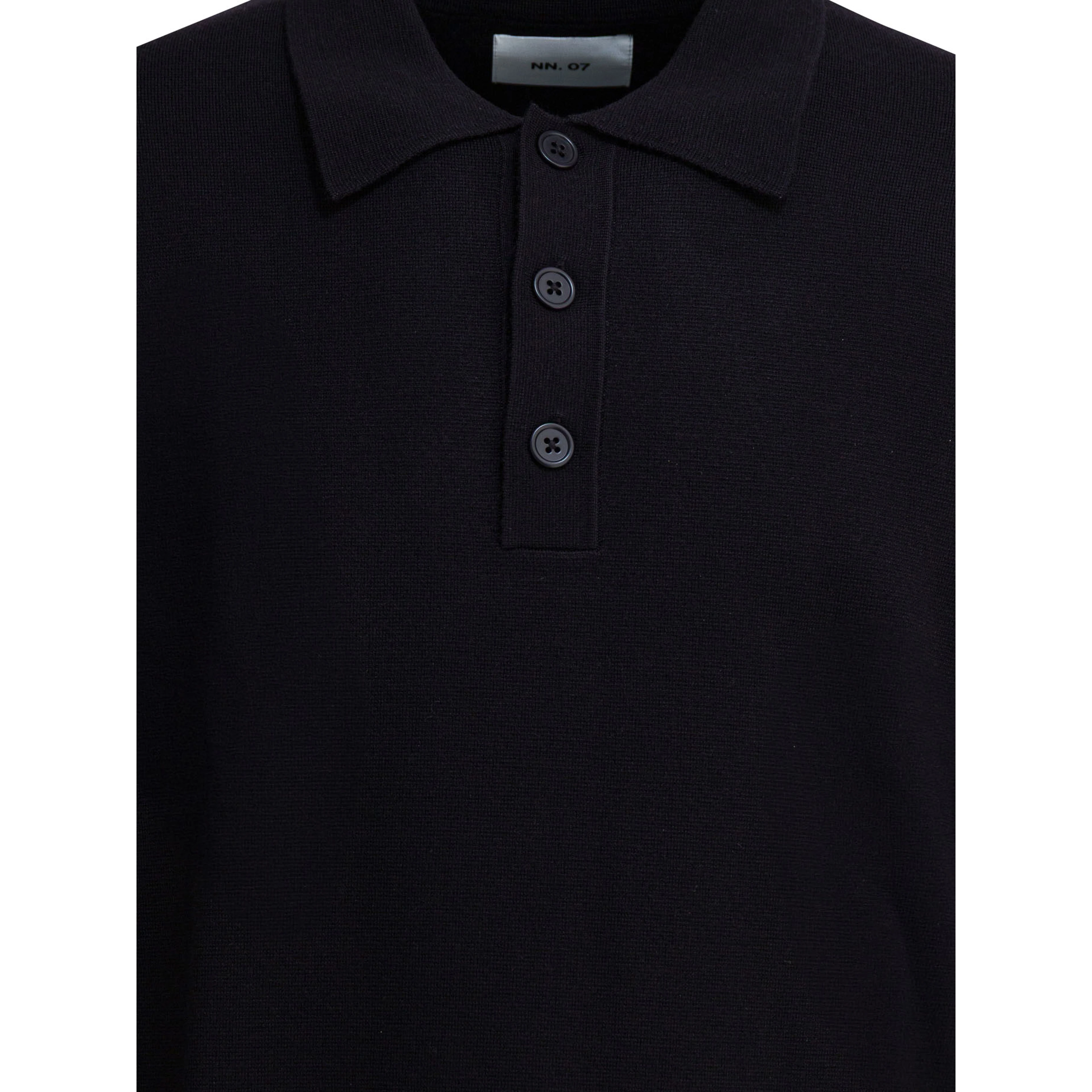 "Harald" wool polo sweater
