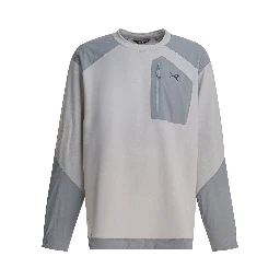Fleece "Konseal" crewneck sweatshirt