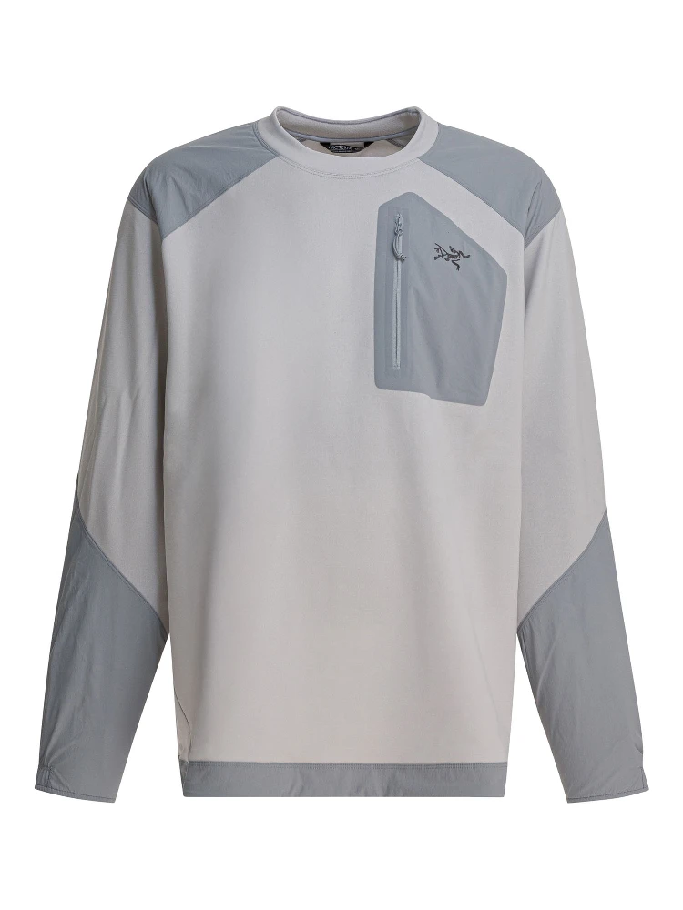 Fleece "Konseal" crewneck sweatshirt