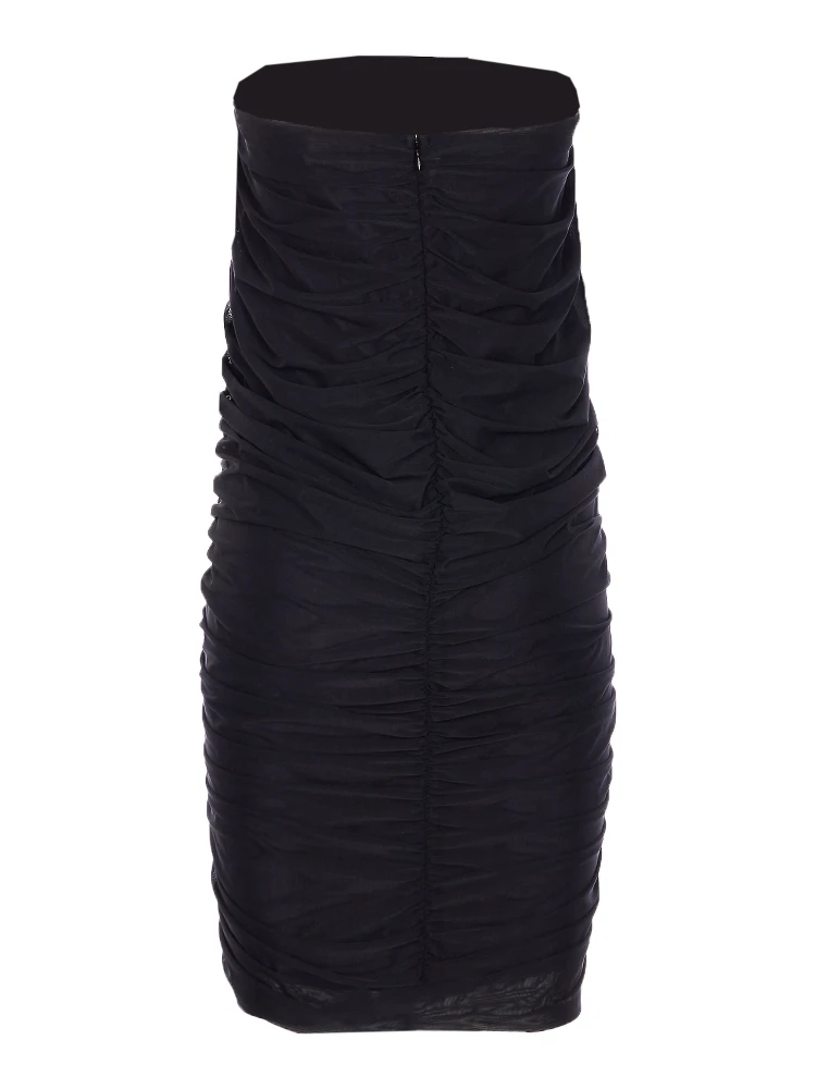 Corinna ruched midi skirt alternative