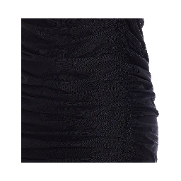 Corinna ruched midi skirt