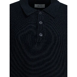 "Harald" wool polo sweater