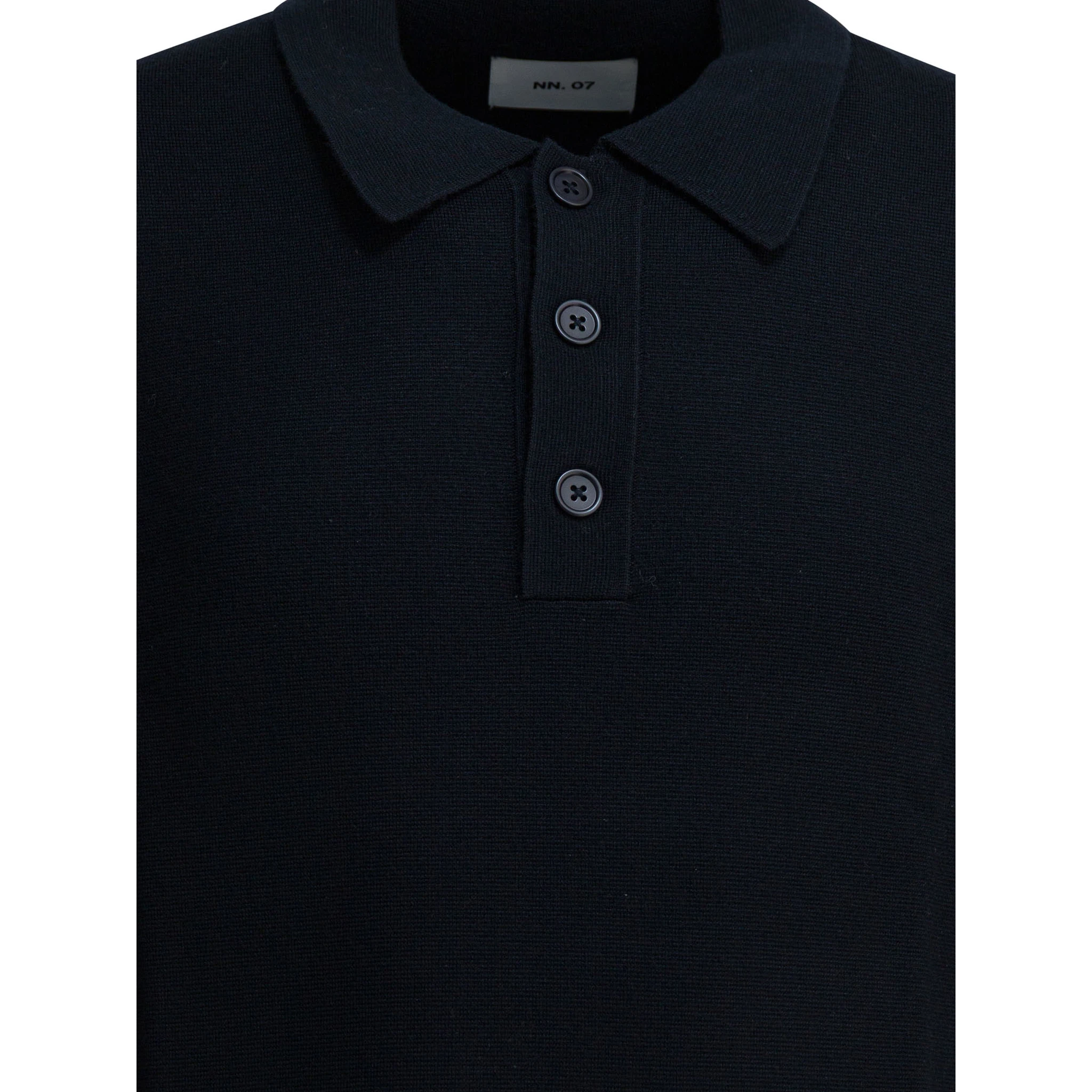 "Harald" wool polo sweater