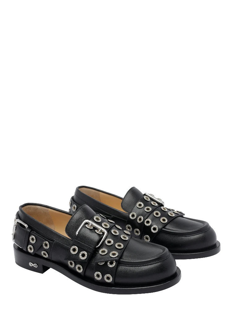 MACH & MACH Flat shoes Black alternative