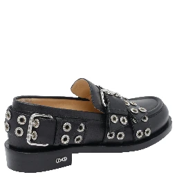 MACH & MACH Flat shoes Black