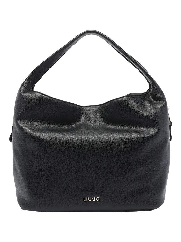 large logo-plaque tote bag