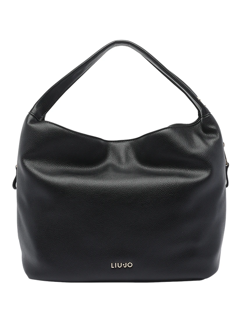 large logo-plaque tote bag