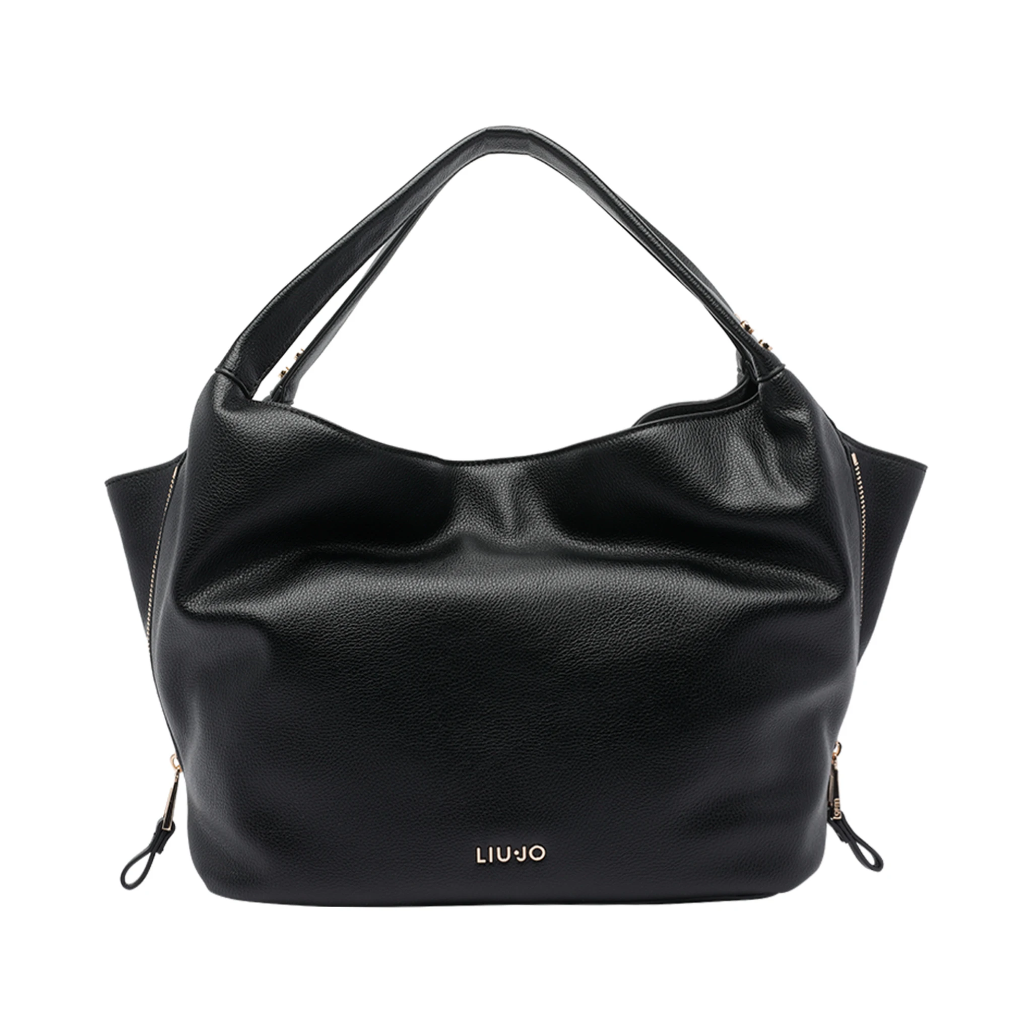 large logo-plaque tote bag