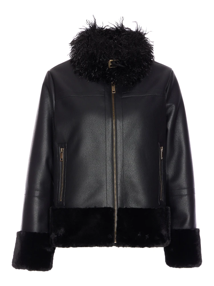 Twin-set Coats Black